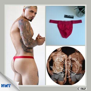 C-IN2 - Sheer - Thong - Rowan Red (M)